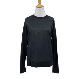 Nike Jacket Women S Small Black Running Division Packable Side Zip Featherweight